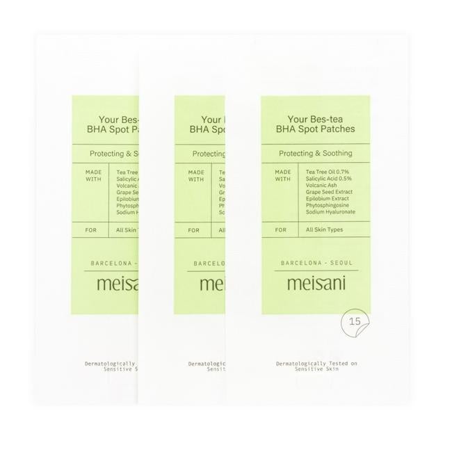 Tus parches localizados Bes-tea BHA de Meisani.